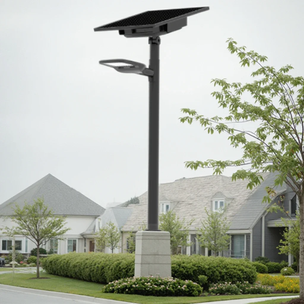 STQ 100W All-in-One Solar Lamp LED with Wide Angle Outdoor Motion Sensor and MPPT Controller for Road Lighting