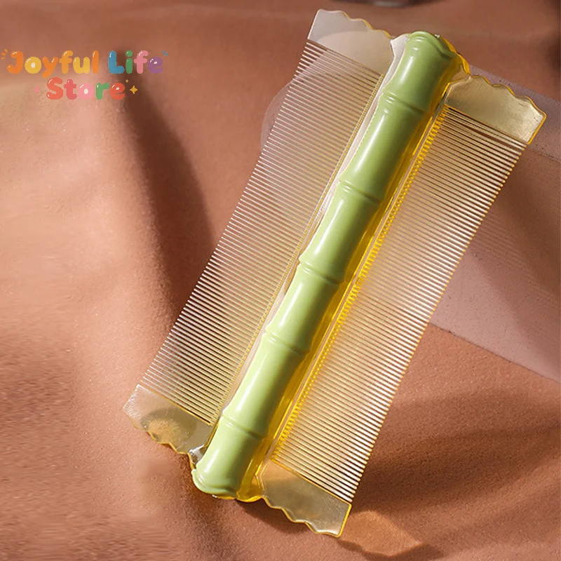 New Double Sided Head Lice Comb Detachable Narrow Fine Tooth Head Lice Flea Removal Hair Comb Dandruff Removal For Styling Tools