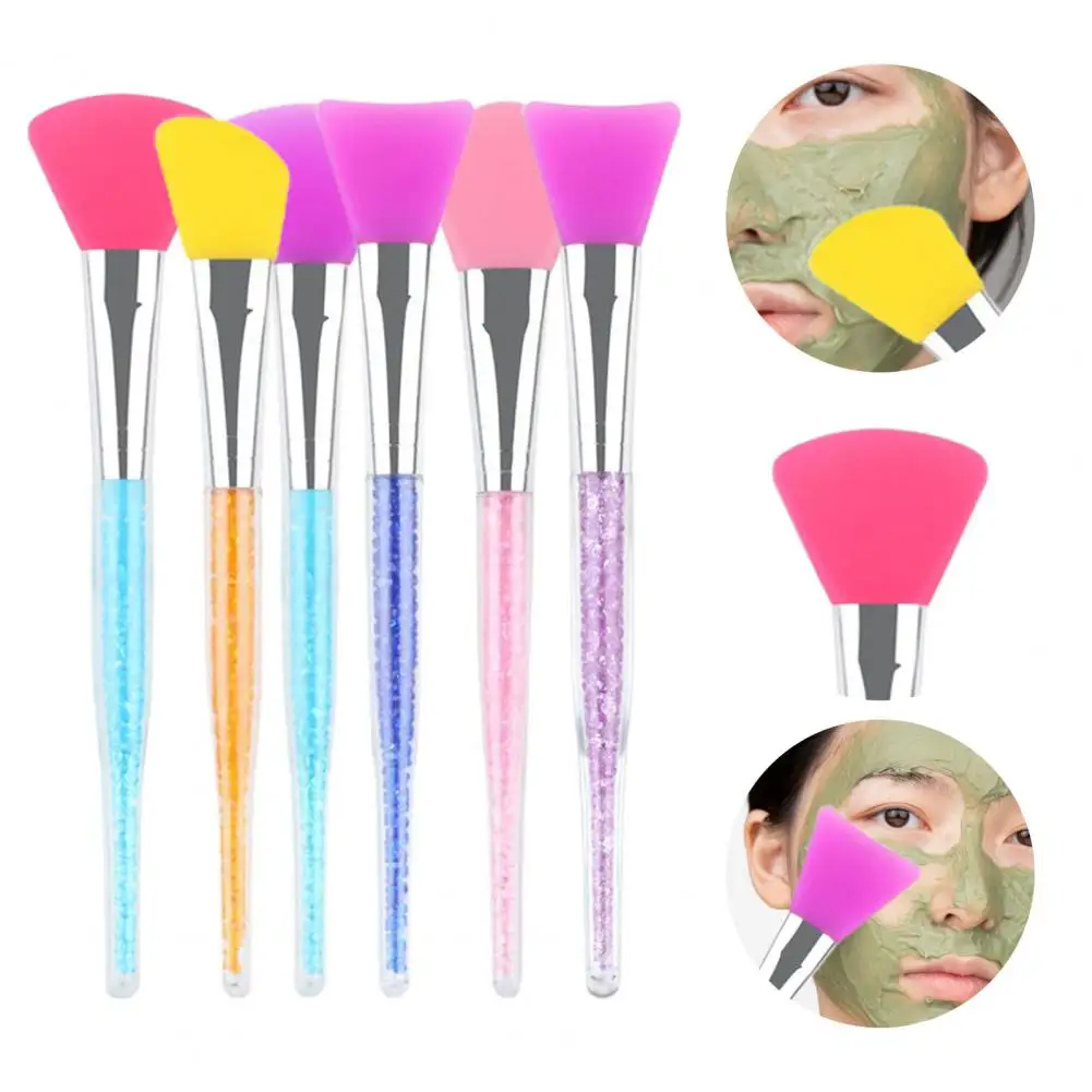 Practical Face Masque Applicator Portable Reusable Silicone Masque Applicator Brush Apply Face Masque