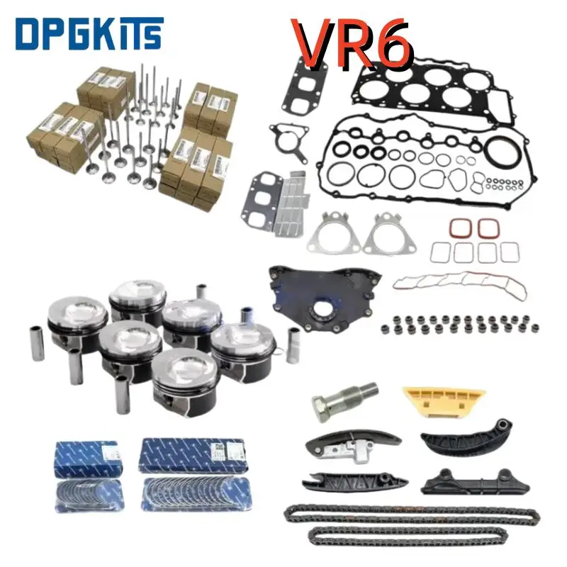 

Комплект для восстановления двигателя VR6 для Porsche Cayenne VW Passat Audi Q7 VR6 3.6L FSI 03H198151B 071105591C 03H103465 WH005465 Автозапчасти