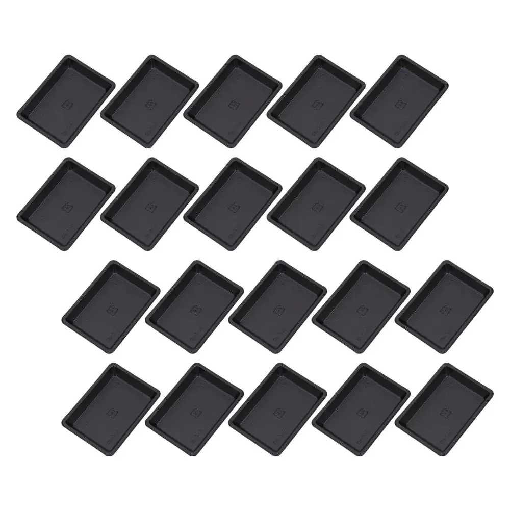 

100 Pcs Disposable Sauce Dishes Plastic Seasoning Trays Mustard Flavor Bowls Home Restaurant Small Ingredient