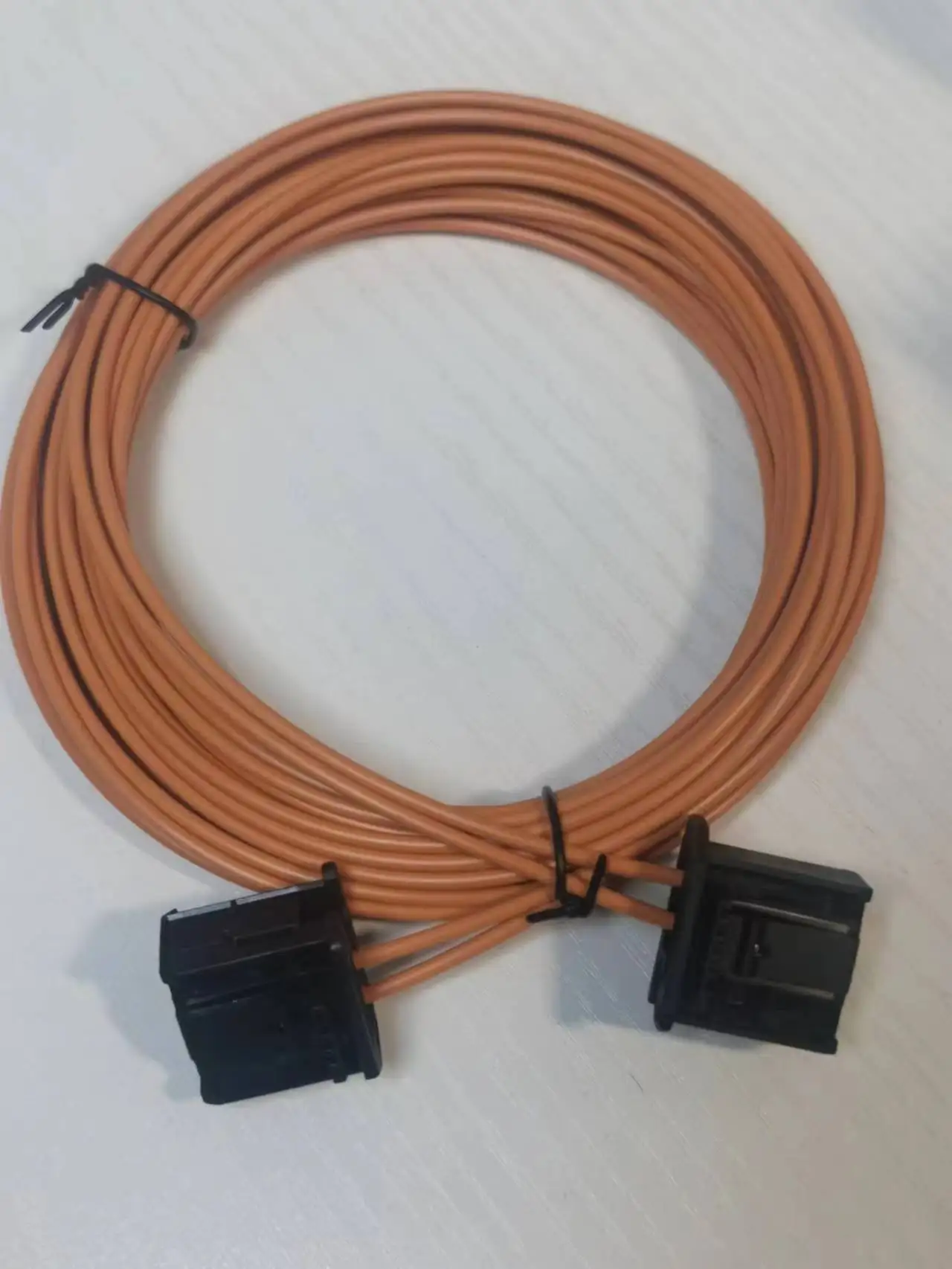 

500CM MOST Optical Fiber Cable Connectors Male To Male For Audi BMW mercedes etc. New Original