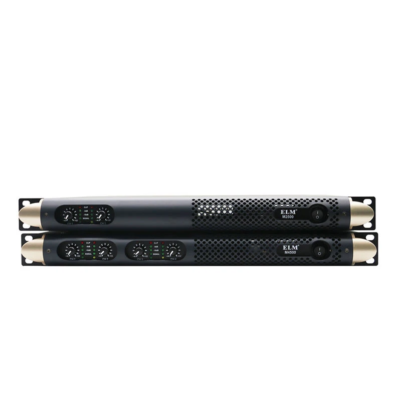 

4-channel 1U size class d audio professional Digital power amplifier sound M4500 500W for Stage performance