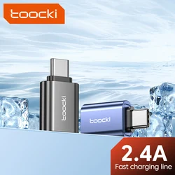 Toocki USB C to USB 3.0 OTG Adapter for Xiaomi Samsung USB C to Micro USB to Type C OTG Converter Data Charge for Pad Air Lenovo