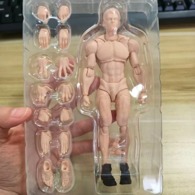 

Wind Toys масштаб 1/12, супергибкая фигурка мужского мышца, сильное тело, скульптура головы, модель куклы 16 см, в наличии