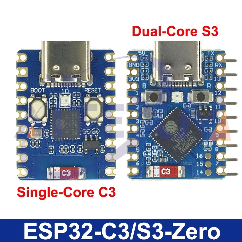 ESP32-C3-Zero ESP32-S3-Zero Mini Development Board WiFi Bluetooth Ultra-small Size ESP32 C3 S3 ESP 32