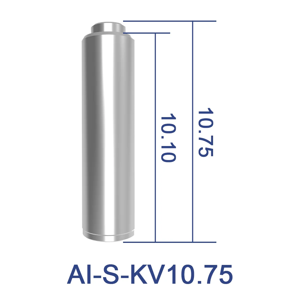 Tutte le dimensioni KV Push mandrino dentale manipolo ad alta velocità turbine ad aria albero del rotore per pezzi di ricambio per cartucce AI-S-KV