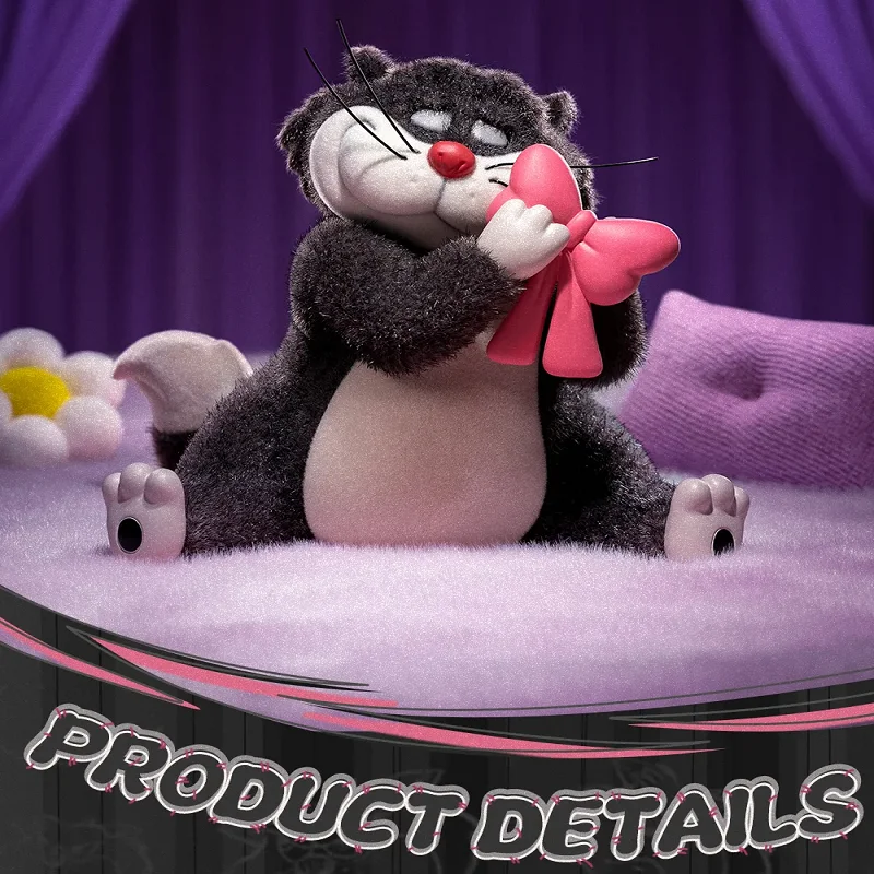 

Горячая оригинальная серия Люцифера Bad Cat, настольный автомобиль, виниловые игрушки, коллекционные фигурки, модная слепая коробка, Премиальное качество, ПВХ Cat Villai