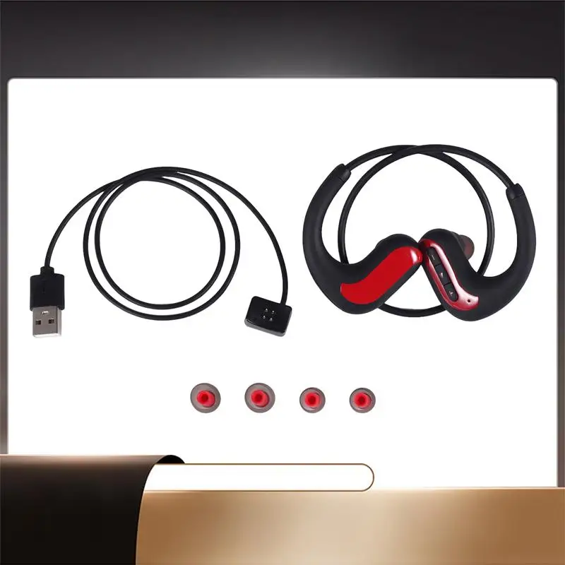 

N35R-Беспроводные наушники IPX8 S1200 Водонепроницаемые наушники для плавания Спортивные наушники Bluetooth-гарнитура Стерео 8G MP3-плеер