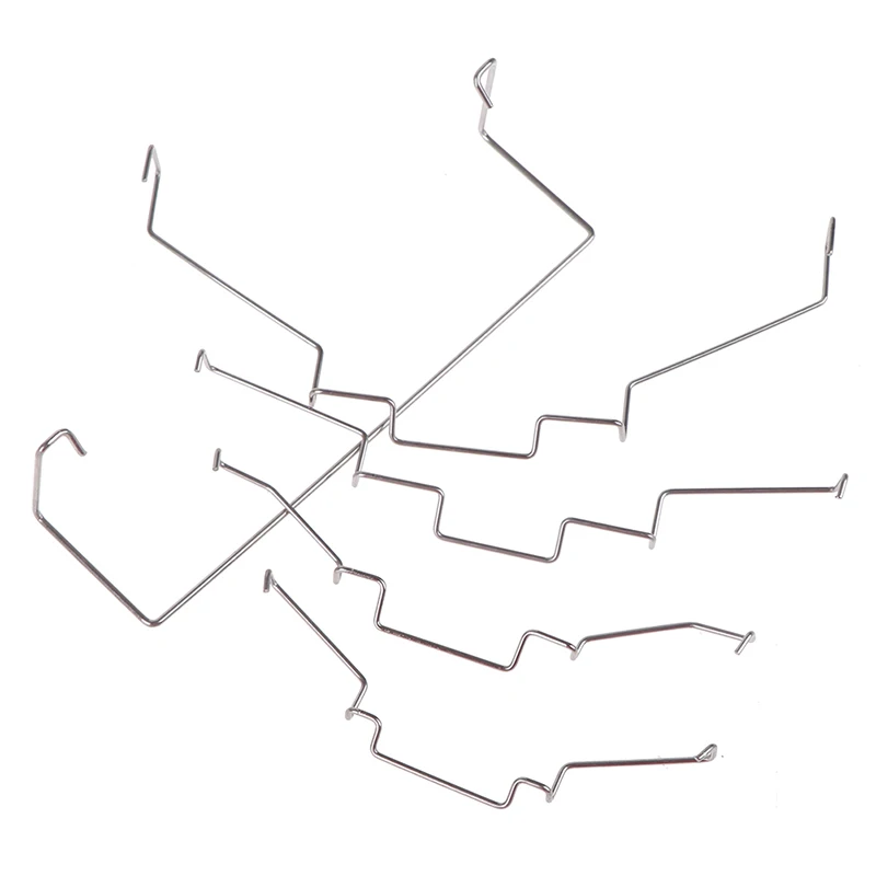 2pcs Dissipate Heat Clip Clamp Computer CPU Cooling Fan Clips Stainless Steel Wire Fastener Buckle Bracket CPU Fan Hook Bracket