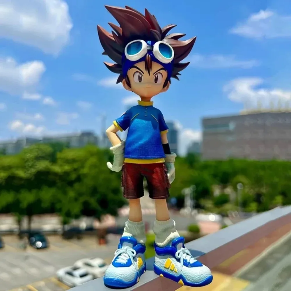 デジタルモンスターアニメフィギュア夜神太一アグモンデジモンアドベンチャーアクションフィギュアコレクションモデルおもちゃギフト