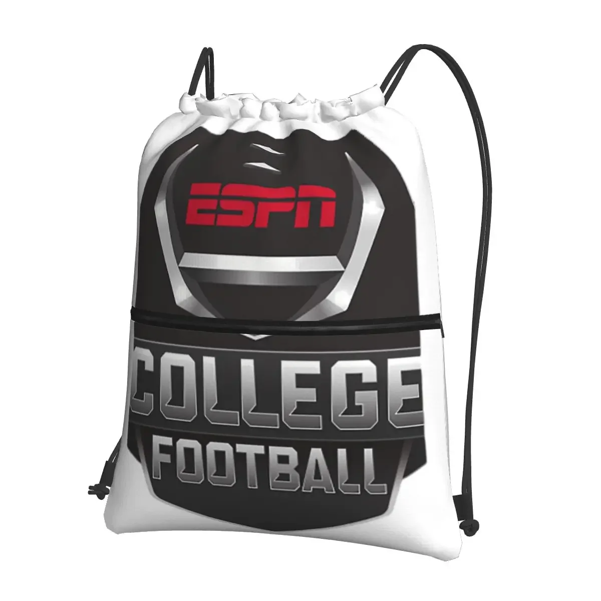 ESPN портативные рюкзаки для студенческого футбола, сумка на шнурке, повседневная сумка на шнурке, карманная обувь, сумки для путешествий, спорта, мужчин и женщин
