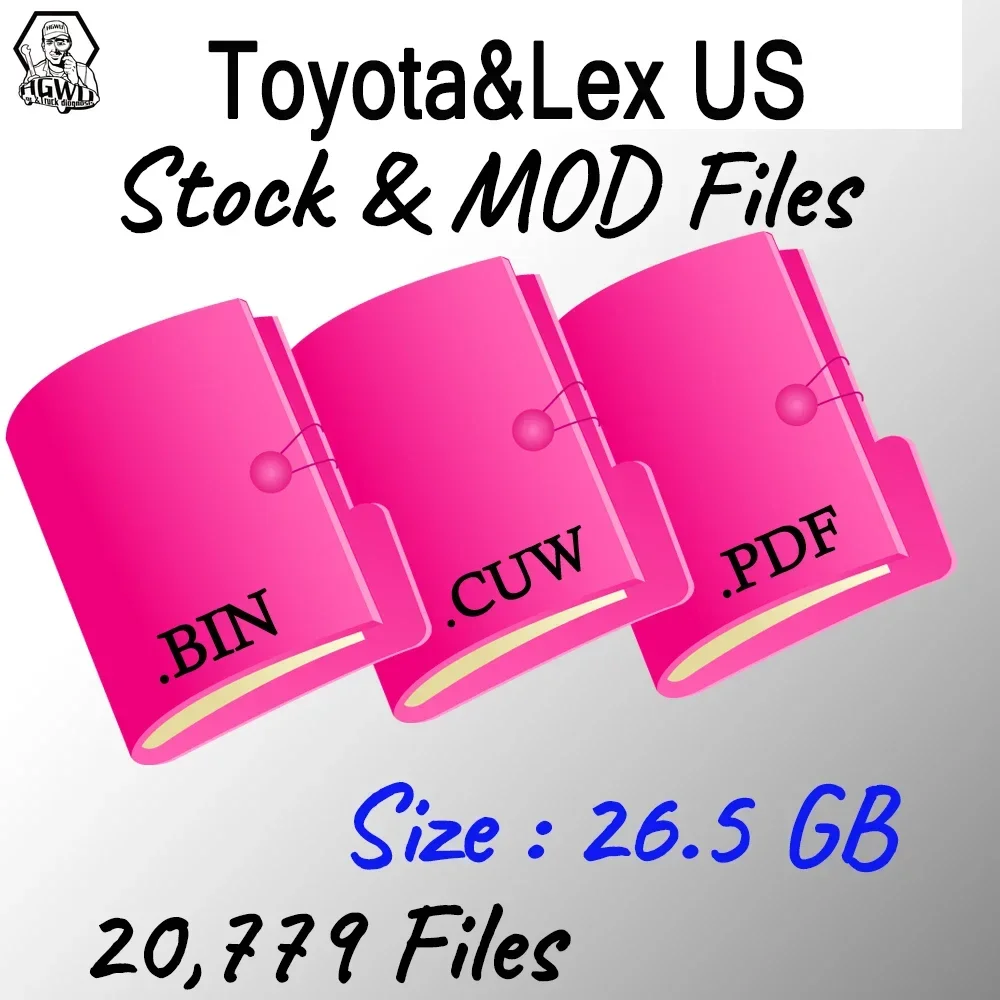 For Toyota Lexus | Stock File ECU Origin Firmware HGWU Immo Off And MOD Files .CUW .BIN Files 20779 About 26.5GB Toyolex 4 3