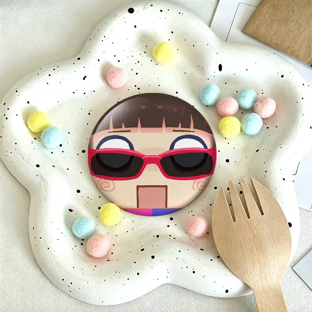 Indie Singer O-Oliver Tree Laser Badge Creative Pins Brooch for Bag Clothes Hat Decor Gifts Fans Collect