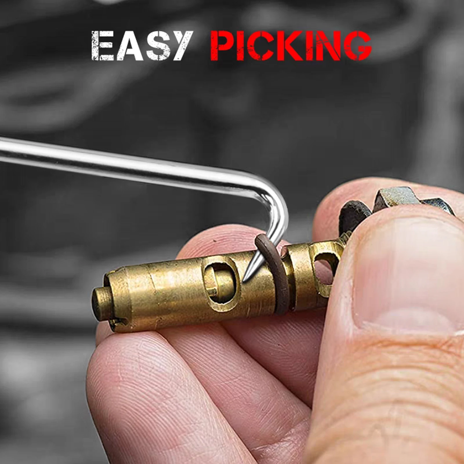 10pcs Car Pick And Hook Set O Ring Seal Gasket Puller Oring Removal Screwdriver Hand Tool Oil Sealing Auto Vehicle Repair Tools