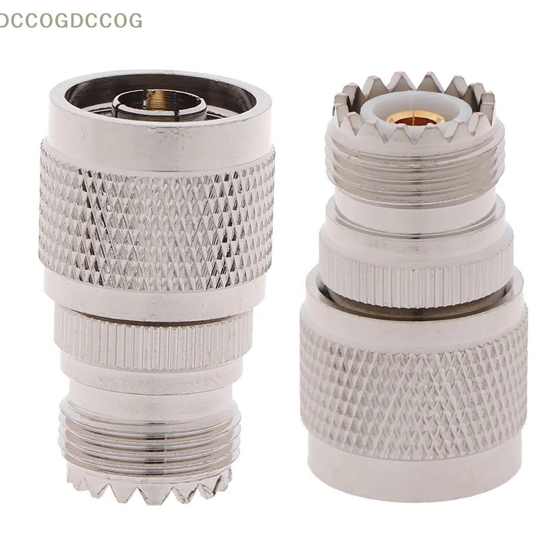 1 Stück RF-Koax-Adapterstecker N-Typ Stecker auf UHF SO-239 Buchse gerade