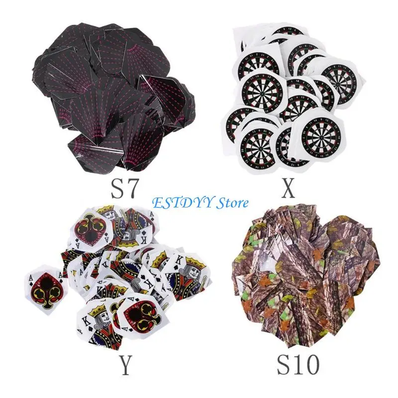 

G6DE PET Colorful Darts Flights, High Quality Pet Darts Accessories, Various Styles