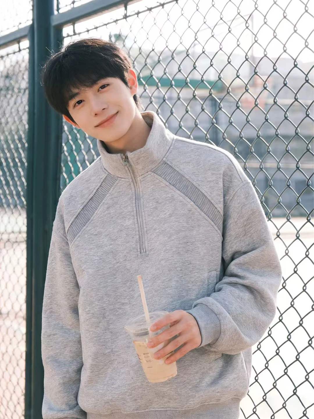 

Худи на молнии с воротником-стойкой, деконструированный пэчворк, спортивная повседневная верхняя одежда для подростков