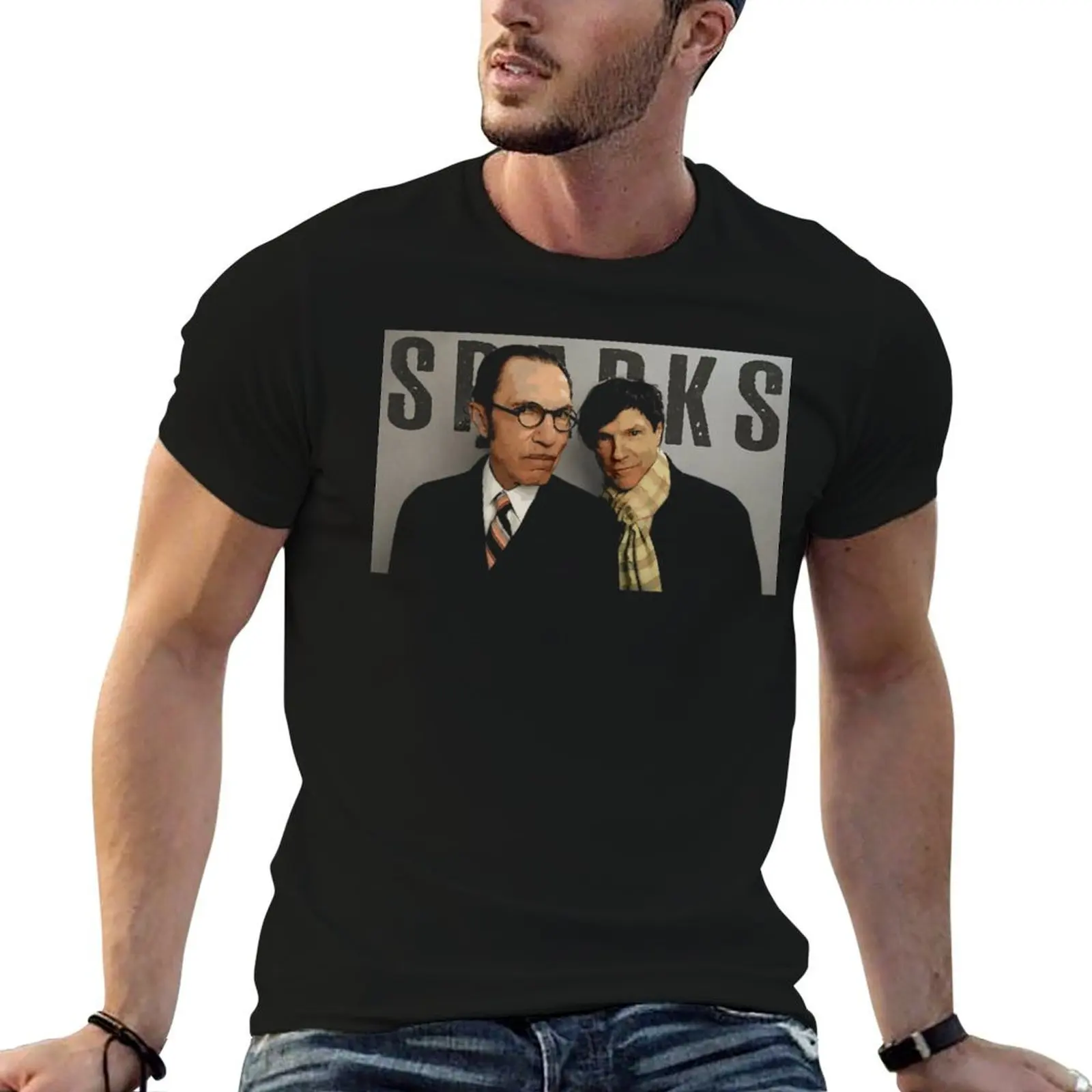Propaganda Passion Artistic Flair Behind Sparks' Album Design T-Shirt man t shirt topping funny t shirts for men