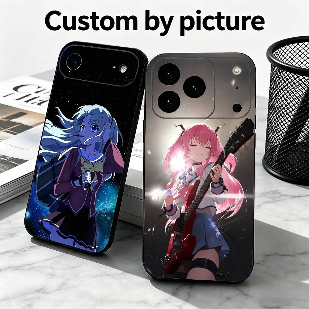 Anime Angel B-Beatss Phone Case For iPhone18,17,16,15,14,13,12,11 Plus,Pro Max, Others Soft Black Cover