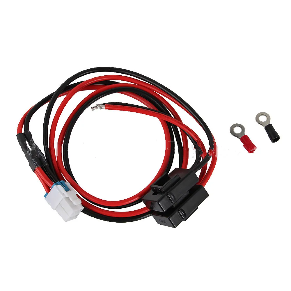 Imagem -03 - Fio Cabo de Alimentação Rádio para Icom Ic7000 7100 7200 7300 7410 7600 910h 9700 F9511ht Alinco Vertex Vx-1400 1700 101512awg
