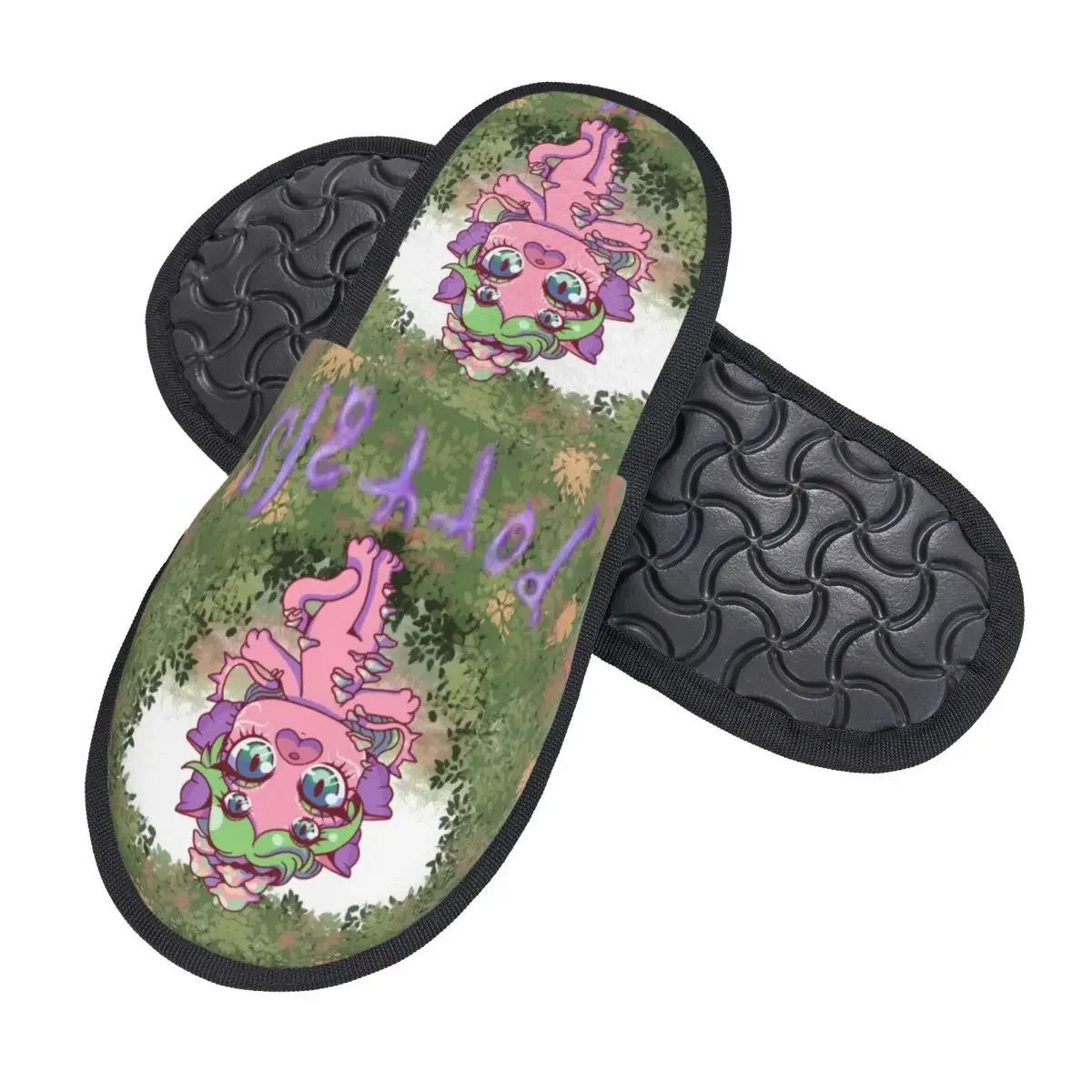 Custom Portals Melanies Martinez House Slippers Women Cozy Memory Foam American Singer Songwriter Slip On Bedroom Slipper Shoes