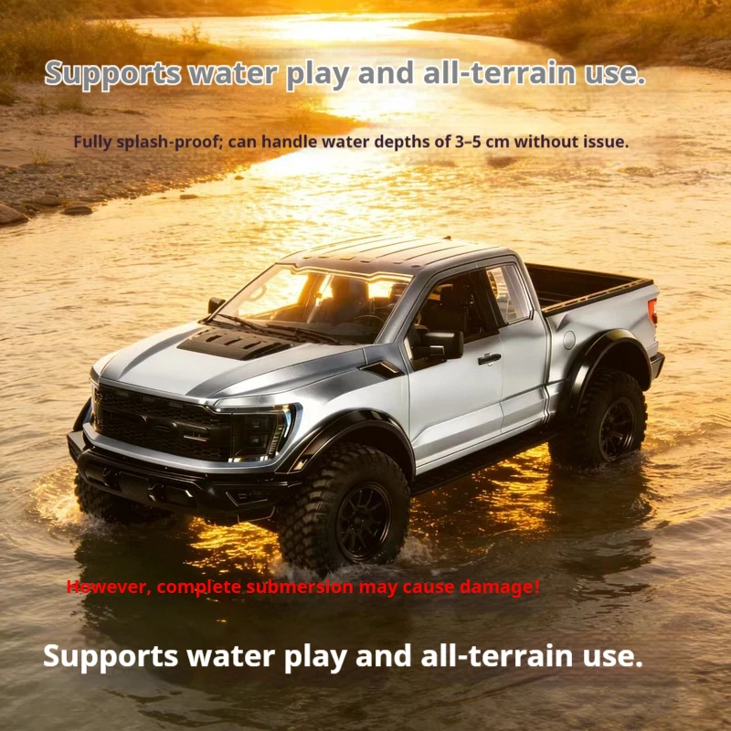 1:12 Scale 4wd F 150 Raptor Remote Control Car Off Road Climbing Truck Model With Metal Drive Shaft For Adult Hobby New Model