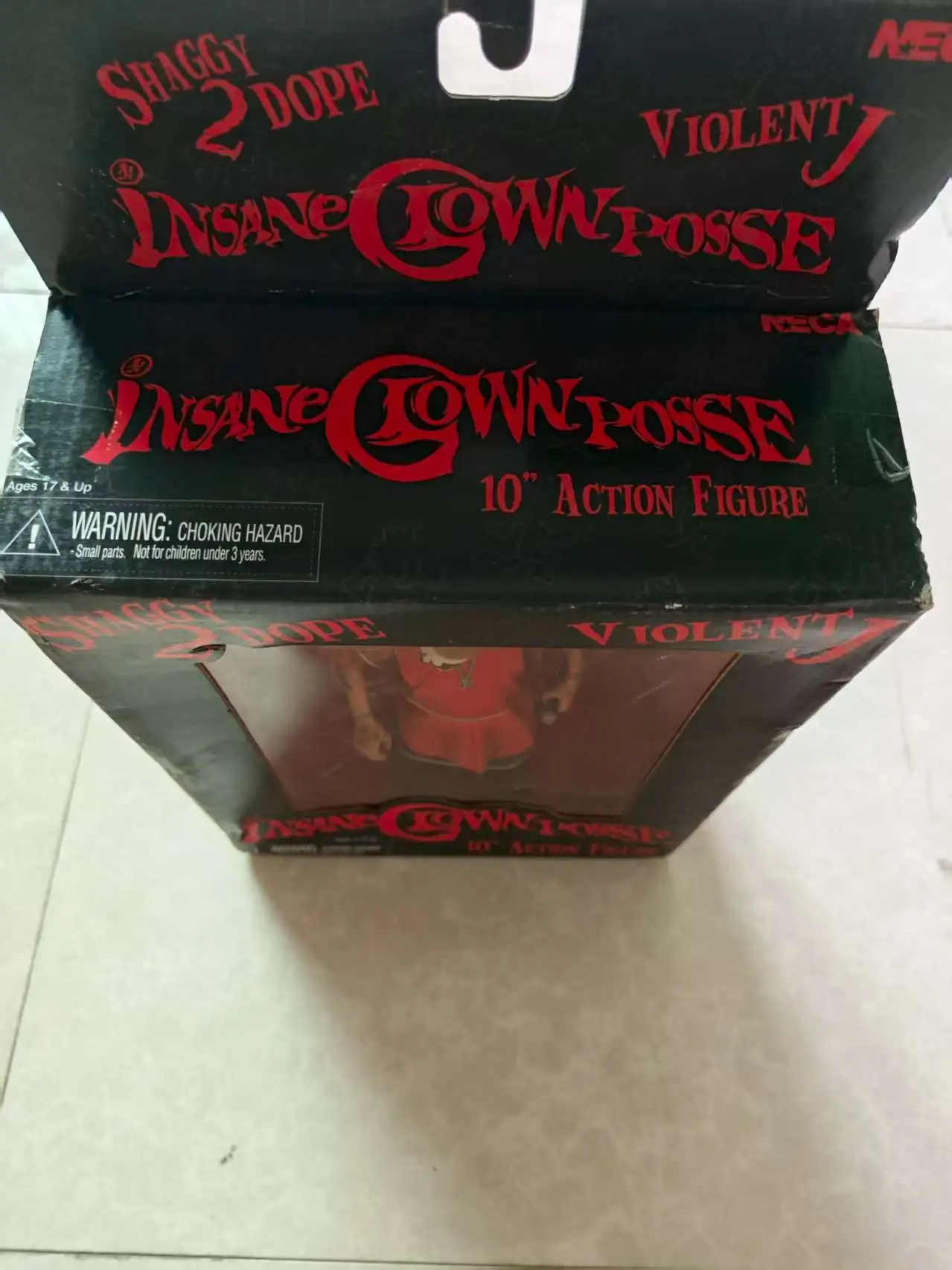 2007 NECA أشعث 2 Dope 10 "عمل الشكل ث/ميكروفون مجنون مهرج Posse ICP نادر خمر الراب مجموعة شخص حقيقي #3