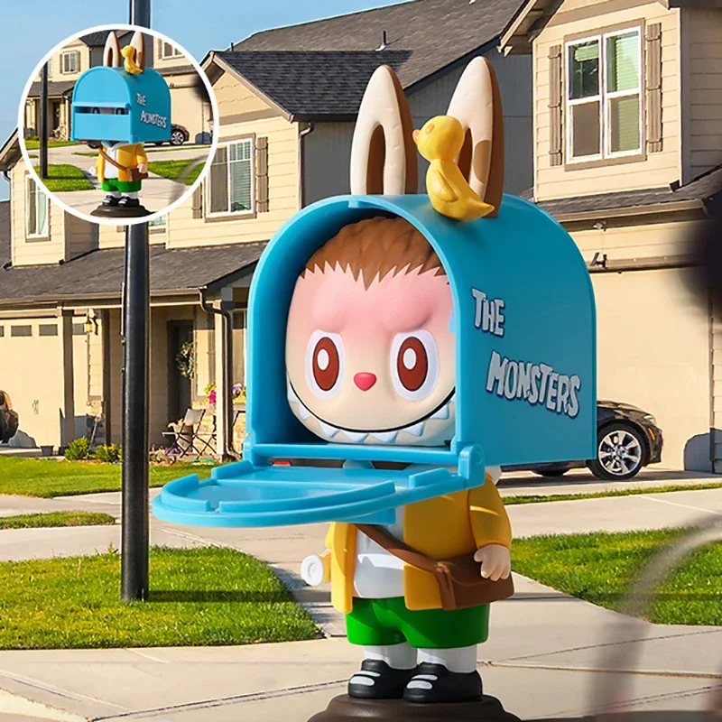 البوب مارت لابوبو الوحوش سلسلة مخفية عصرية صندوق أعمى اللعب صندوق غامض غامض عمل الشكل مفاجأة نموذج لطيف