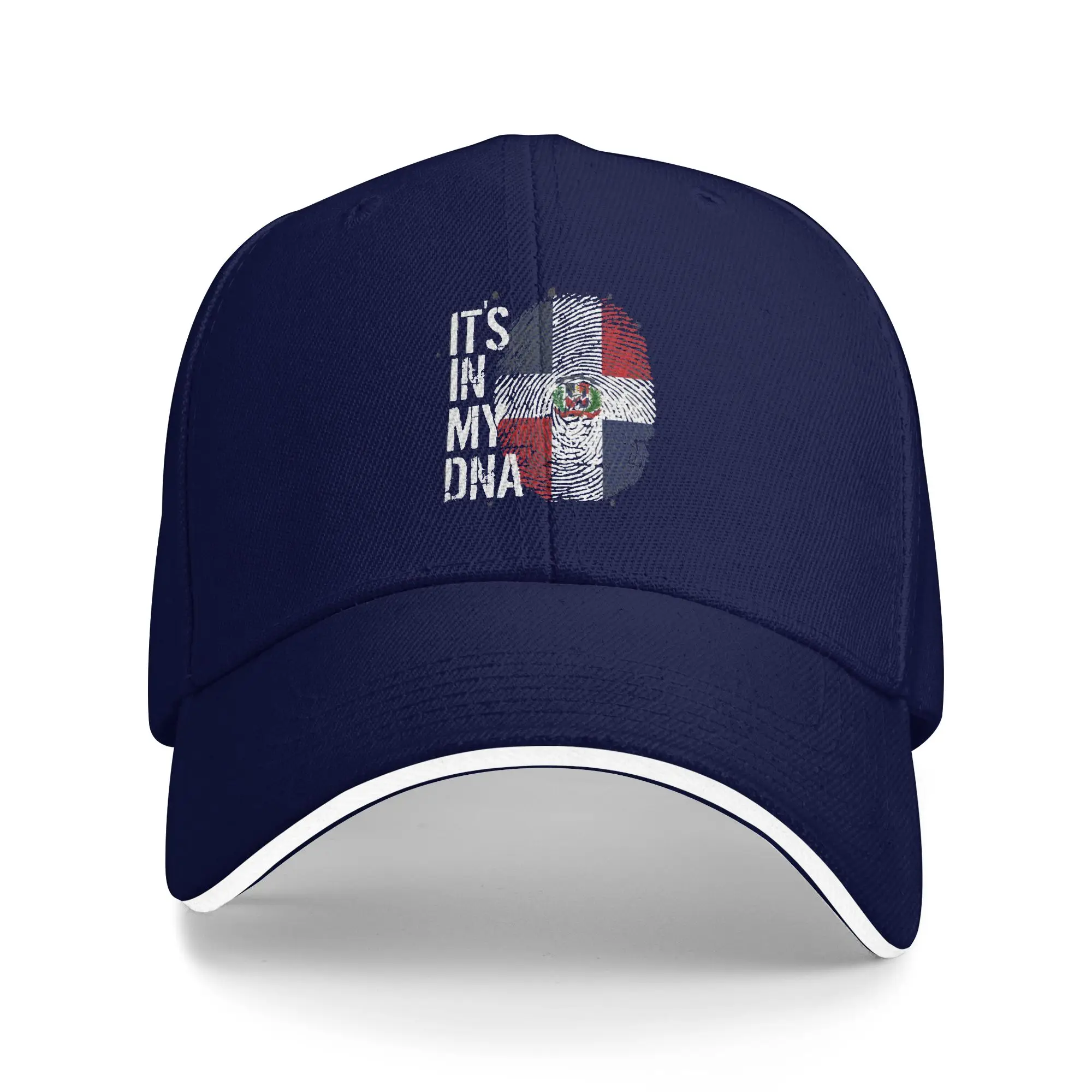 Unisex Dominican republic Flag My Story DNA  Hat Cool Baseball Cap  Dad Hat Travel Headewear Adjustable