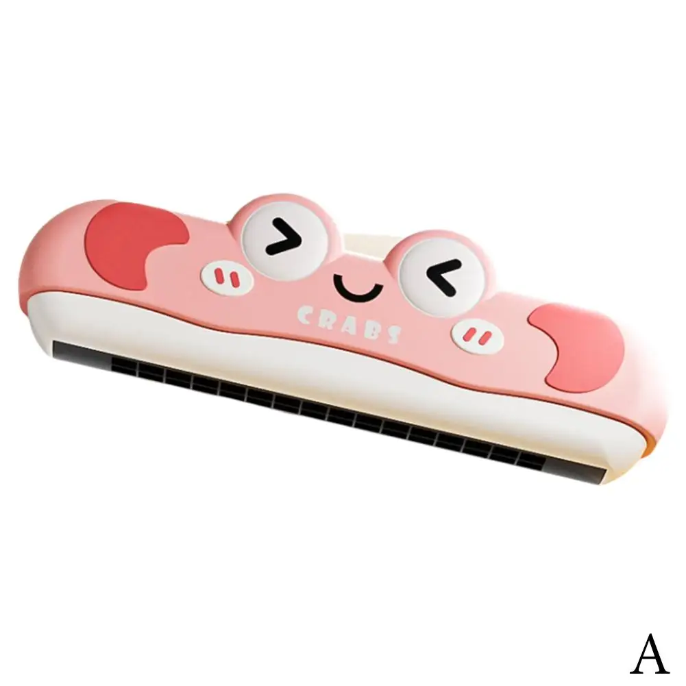 Mini gaita para crianças, brinquedos musicais infantis, educação precoce, instrumentos musicais cognitivos, fileira dupla, 16 buracos para crianças h0n9