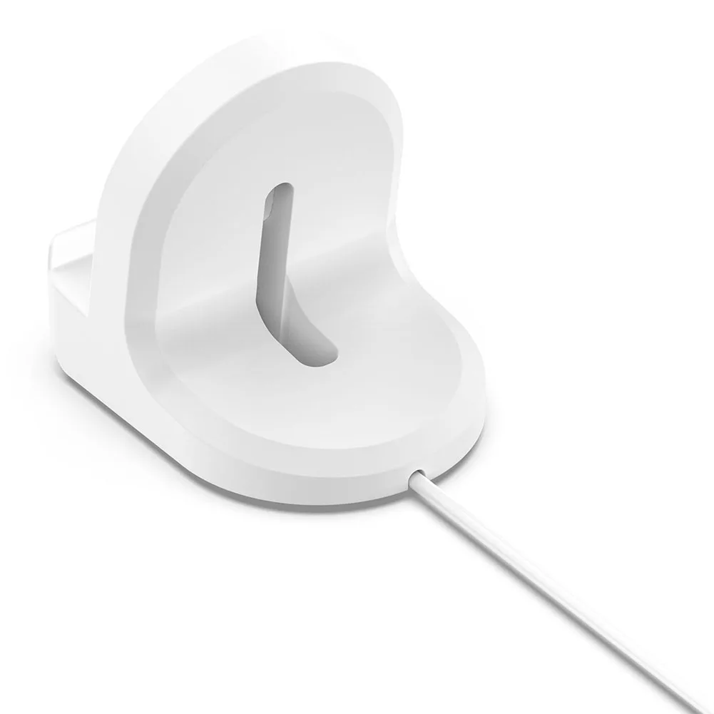 شاحن حامل سيليكون عدم الانزلاق شحن حامل حوض حامل شاحن حوض دعامة حامل لساعة جوجل بكسل 3 41 مللي متر 45 مللي متر