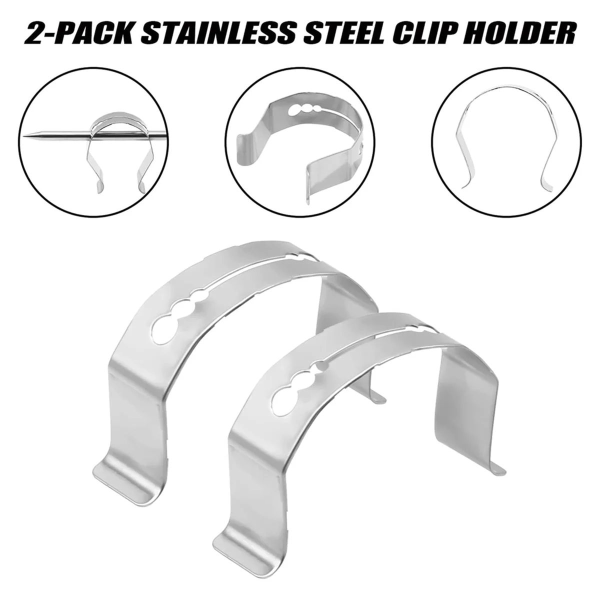 مسبار اللحوم البديل A72P لفتاة الحبيبات، مسبار اللحوم من الفولاذ المقاوم للصدأ مع ملحقات مشبك المسبار #6