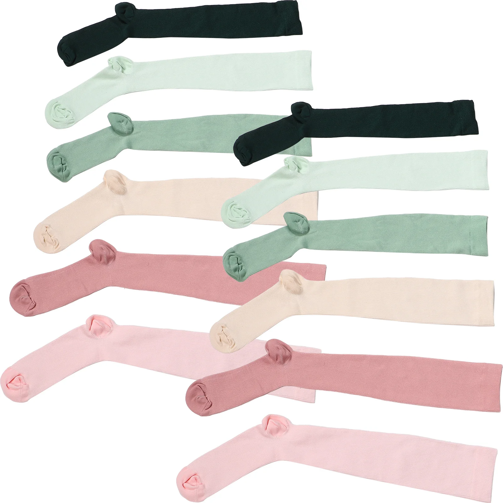 

6 пар компрессионных носков для мужчин и женщин, влагопоглощающие спортивные носки, легкие, теплые, поддерживающие, для тренировок на весну и осень