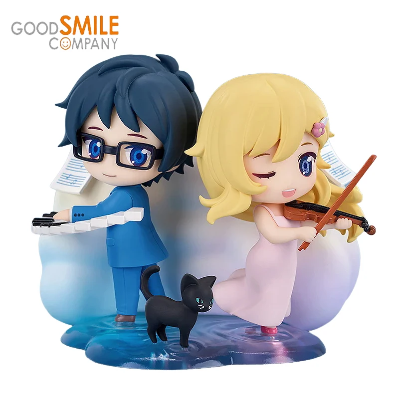 

Original GSC Qset Miyazono Kaori &Arima Kousei Your Lie in April Anime Figure Collectible Model Doll Statuette Ornament Gift