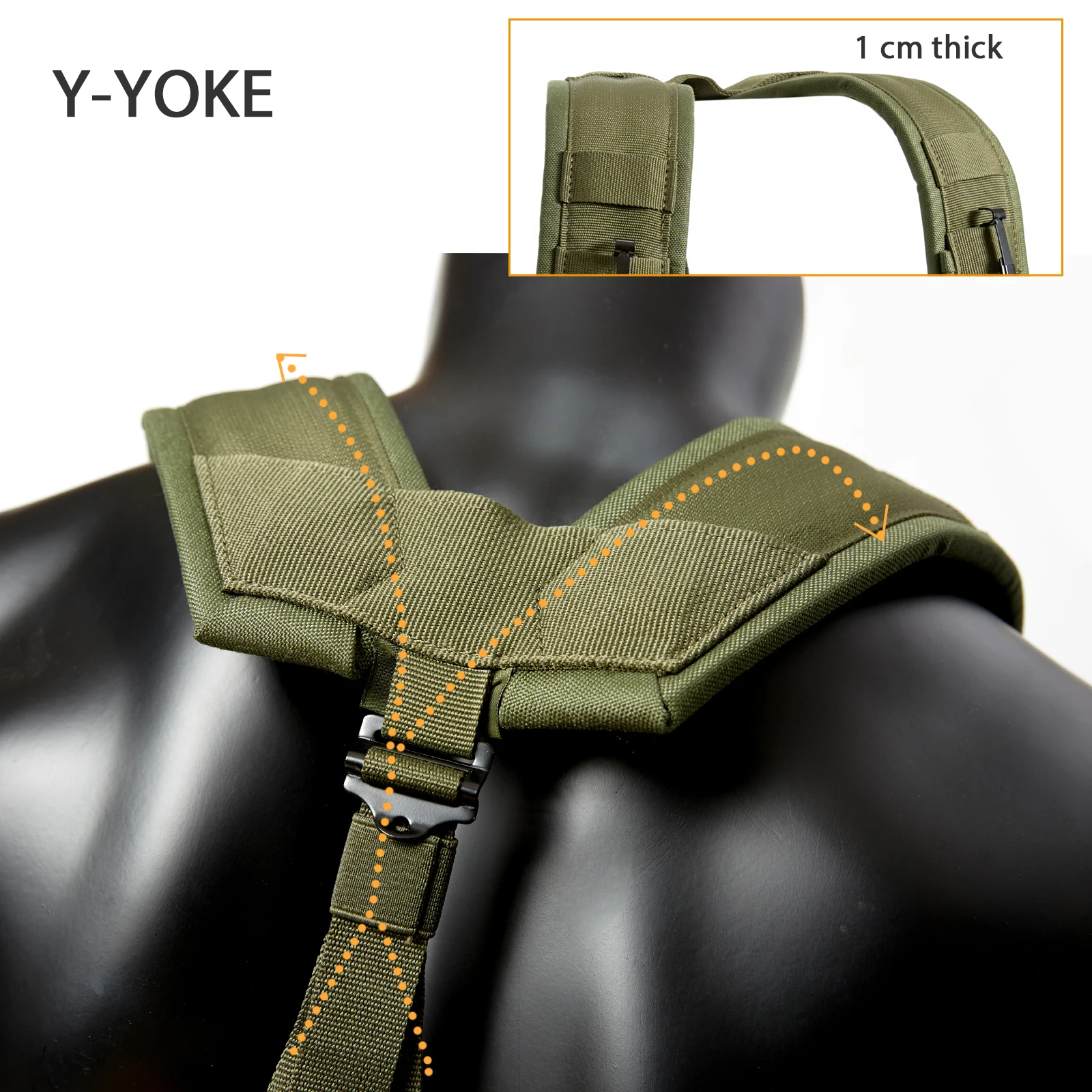 Military ALICE Yoke Shoulder Strap Set - Tactical Army Gear