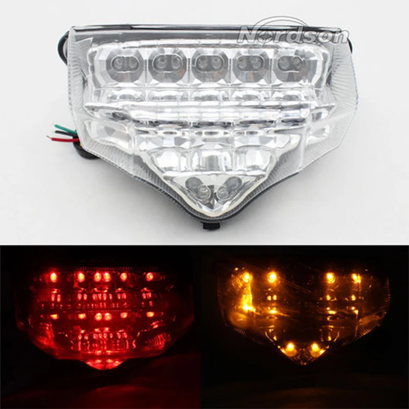 

Motorcycle LED Tail Light With Turn Signal Rear Tail Light Brake Assembly Suitable For Yamaha FZ6 FAZER 2004 2005-2007 2008 2009