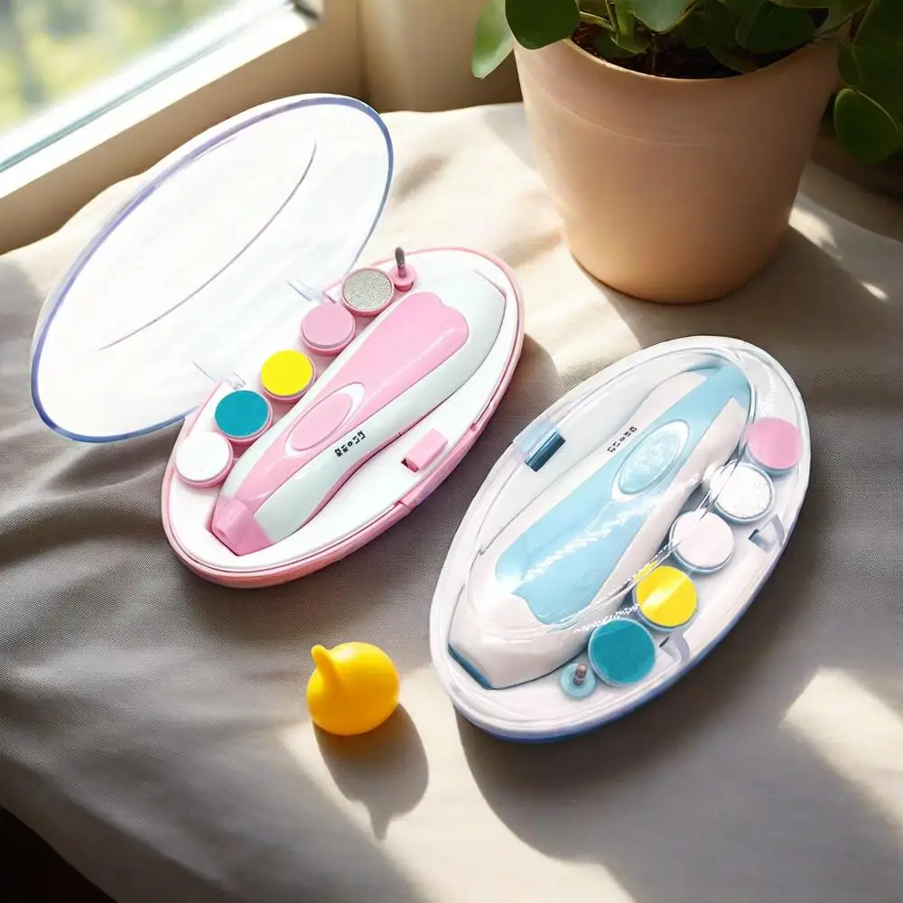 

Baby nail care set, 6-in-1 electric nail clippers, baby nail clippers, baby multi-purpose combination, newborn gift