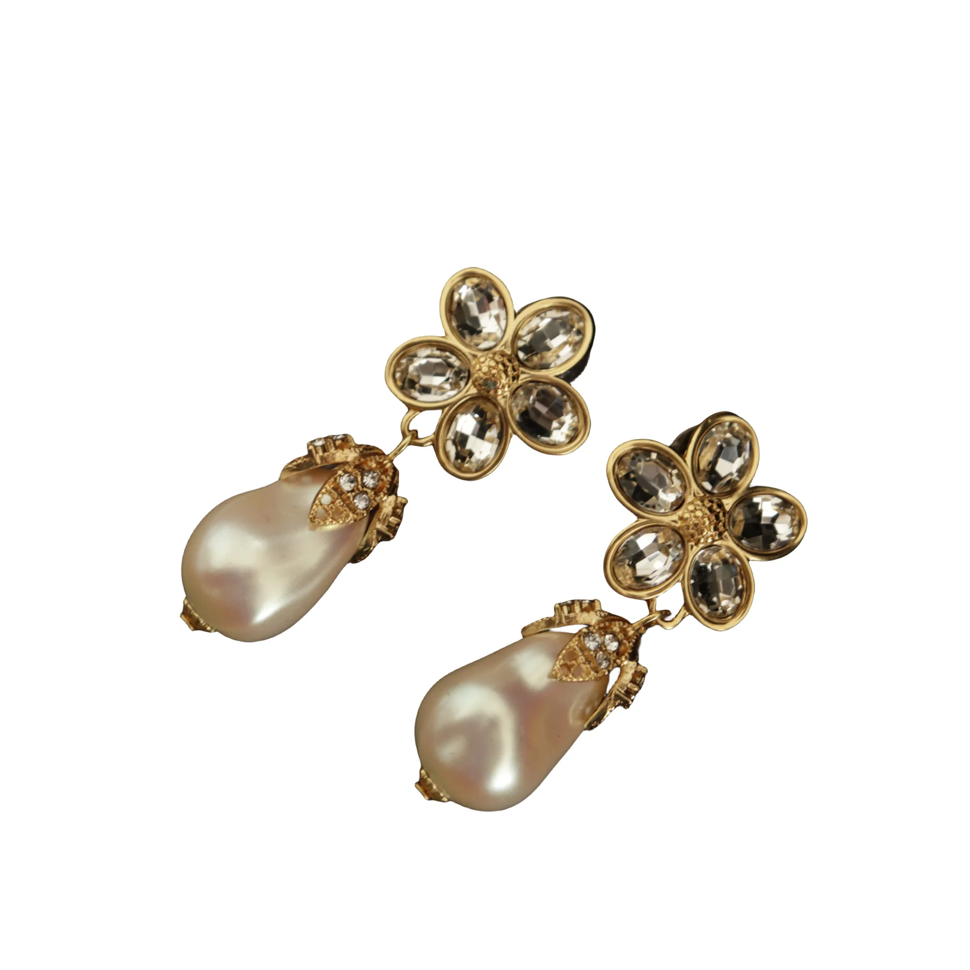 

Vintage Baroque classical elegant fashion exquisite earrings