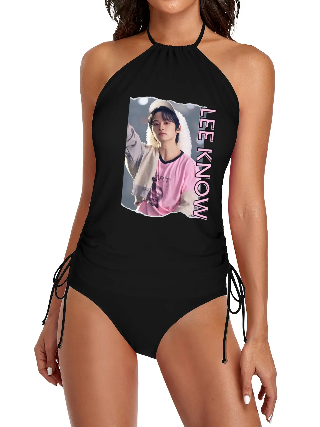 

Lee Know Split Swimsuit Set bikini costumes woman Women's bathing suits beach clothes women Women's summer dress
