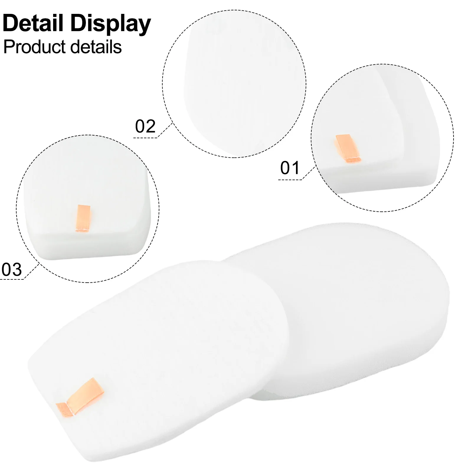 2set Kit Filtri Per SHARK IZ202UK IZ252UK IZ103UKGB Aspirapolvere Anti Avvolgimento Dei Capelli Filtro In Schiuma Per Vuoto Parti del Filtro In Feltro