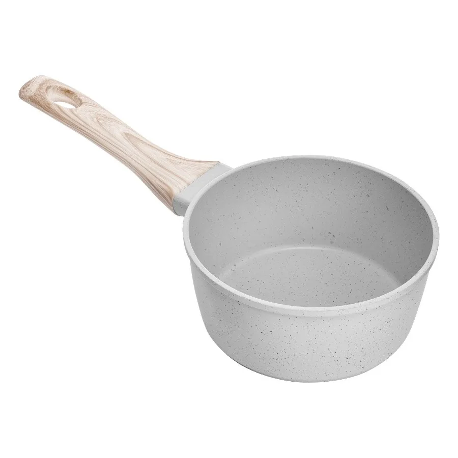 

1.5 QT Saucepan, Nonstick Saucepan with Tempered Glass Lid, Multipurpose Cooking Sauce Pot with Detachable Handle, Sauce Pan