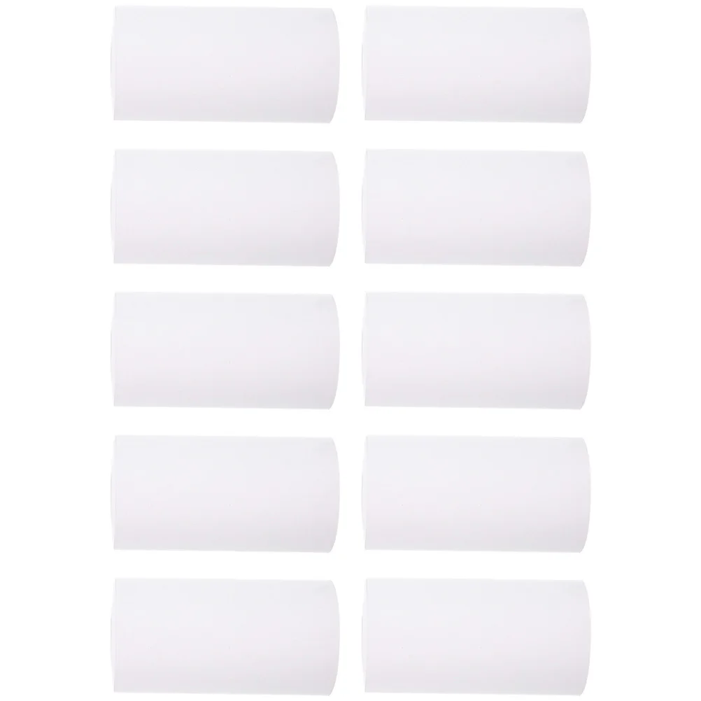 10 rotoli di carta per ricevute per registratore di cassa Rotolo di carta termica multiuso per supermercato fino a stampare rotoli di carte di credito