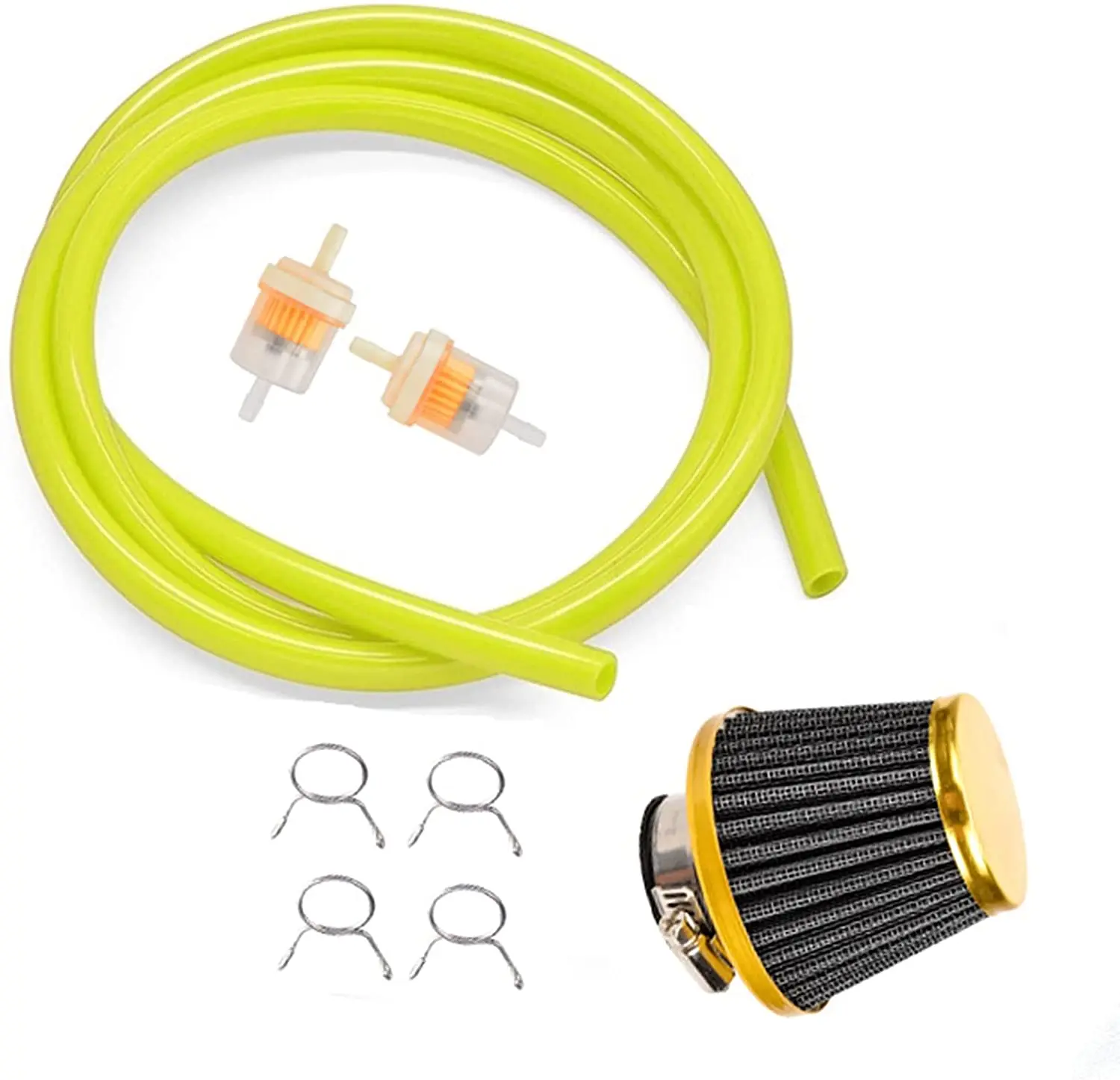 

Firhot Gas Fuel Filter Hose Tube Line for GY6 50cc 150cc 139QMB 157QMJ Tao Tao Scooter ATV 150 XRS Buggy Carter Go kart Loncin