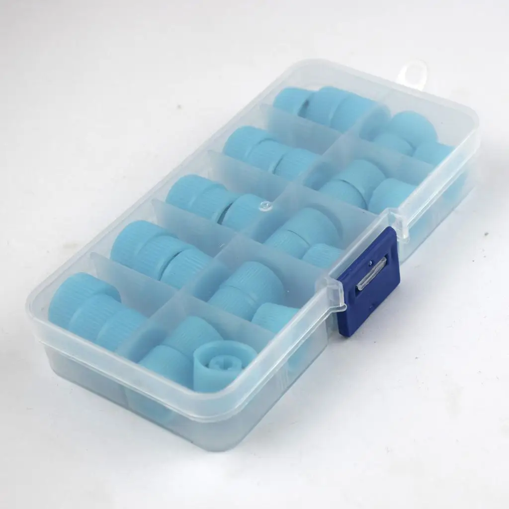 

Durable Air Conditioning System Cap Set Plastic AC Charging Plug Leak Protection for Car Conditioning Service Parts
