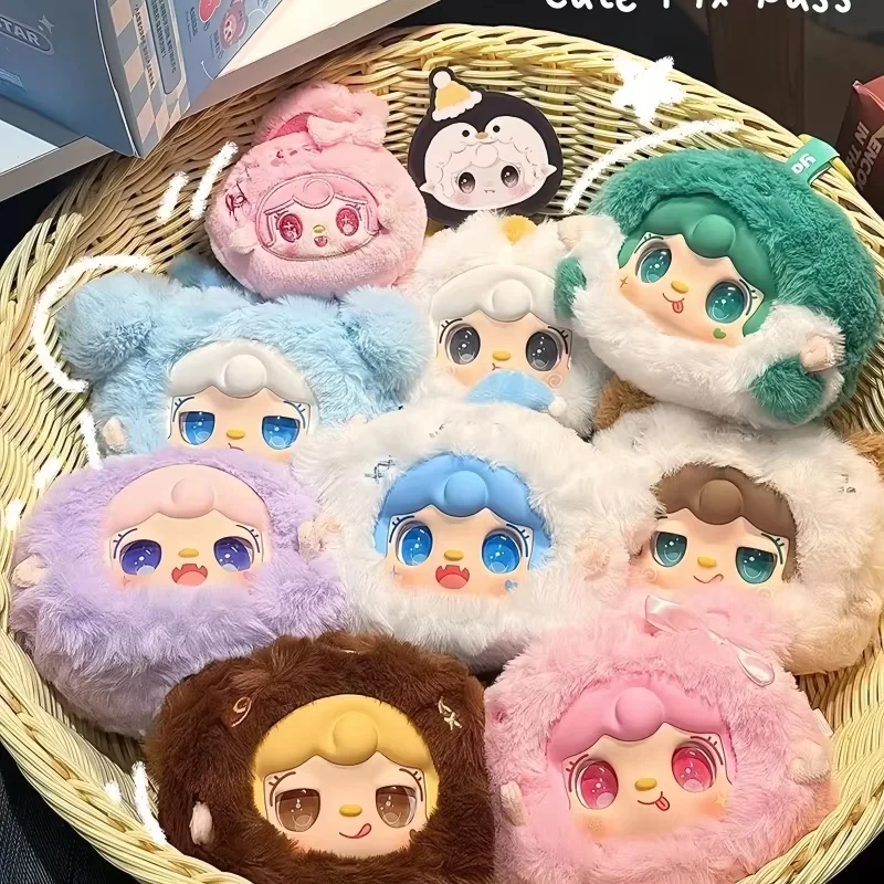 2025 recién llegado, mascota Yooki, caja ciega de la serie, figura de conejo y cordero, caja de mística, muñecos de animales, mochila, colgantes, juguete de cumpleaños