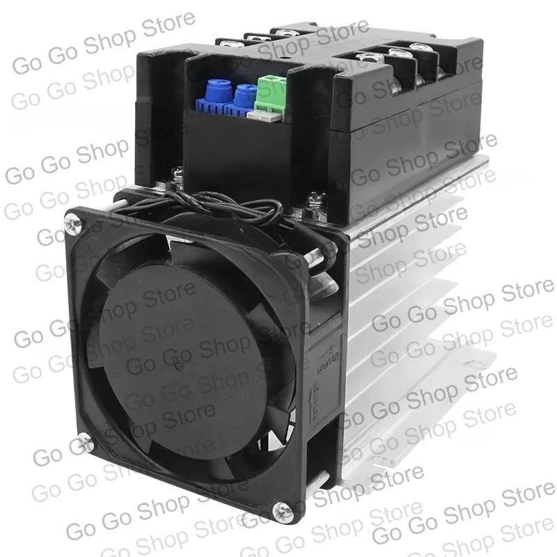 380V Three-Phase Motor Soft Starter Module Controller 1KW-12KW Slow Starter (Module Radiator Fan)