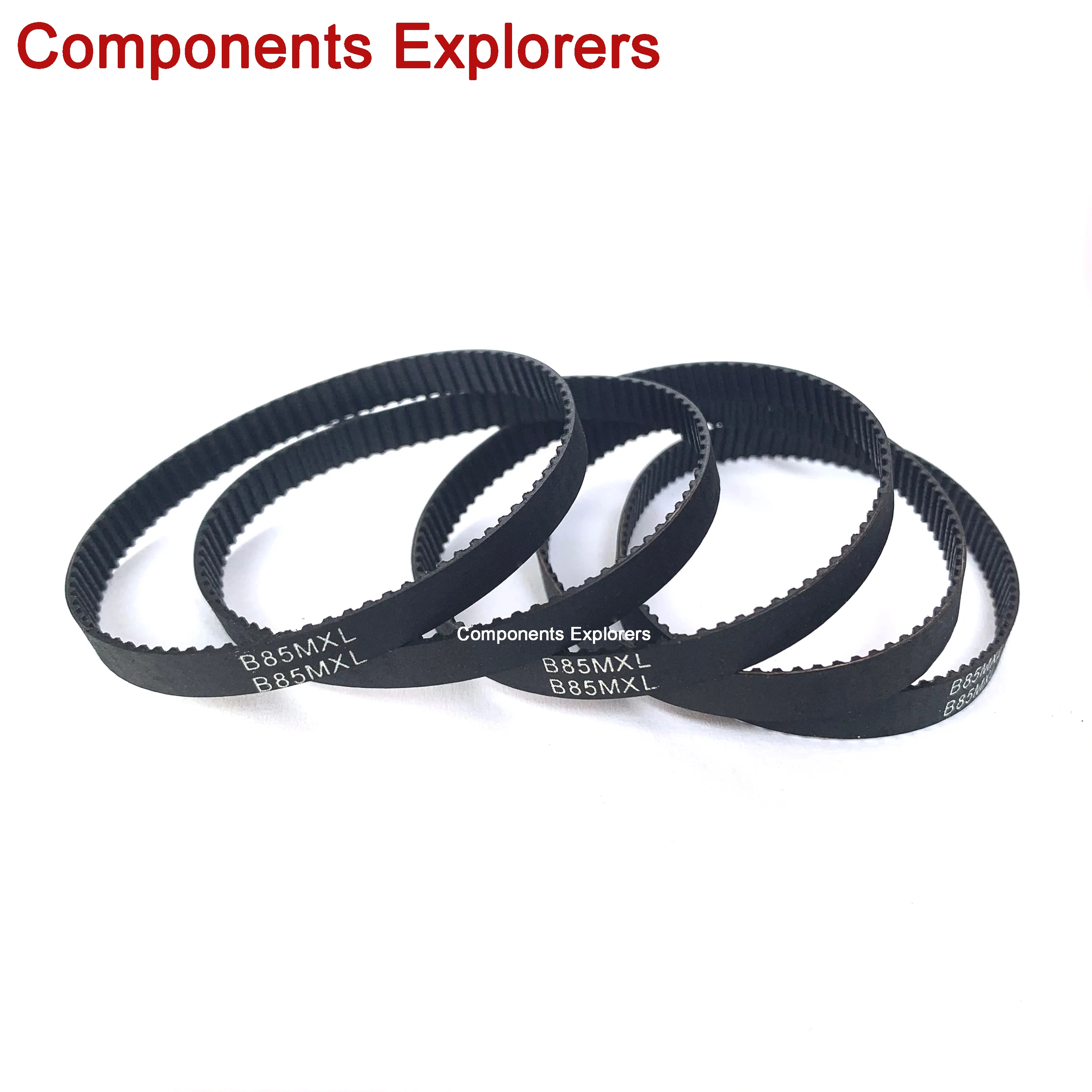 5Pcs MXL Timing Belt 68 69 70 71 72 73 75 76 77 78 79 Teeth 6mm Width Closed-loop Synchronous Transmission Rubber Blets