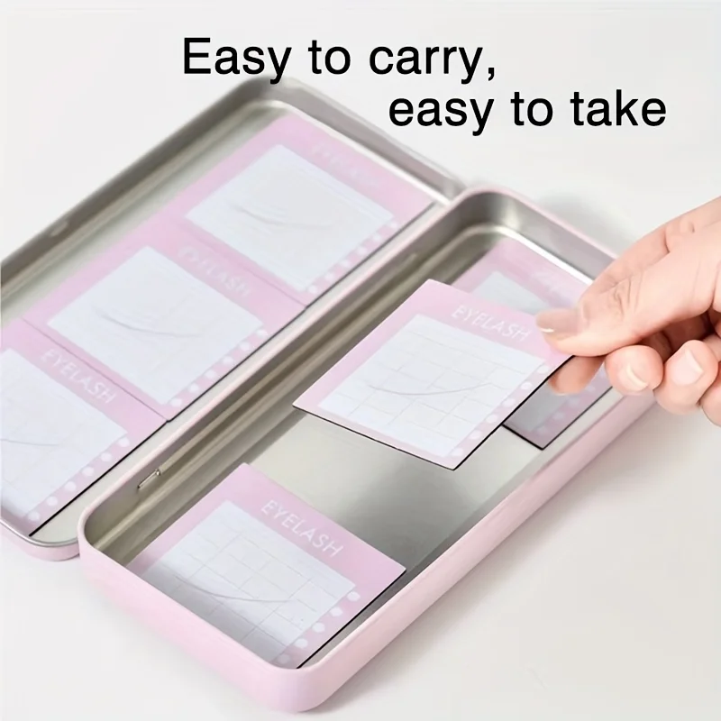 صندوق تخزين الرموش المغناطيسية، منظم مغناطيسي قابل لإعادة الاستخدام ومتعدد الاستخدامات، مناسب لفناني الرموش والعشاق #3