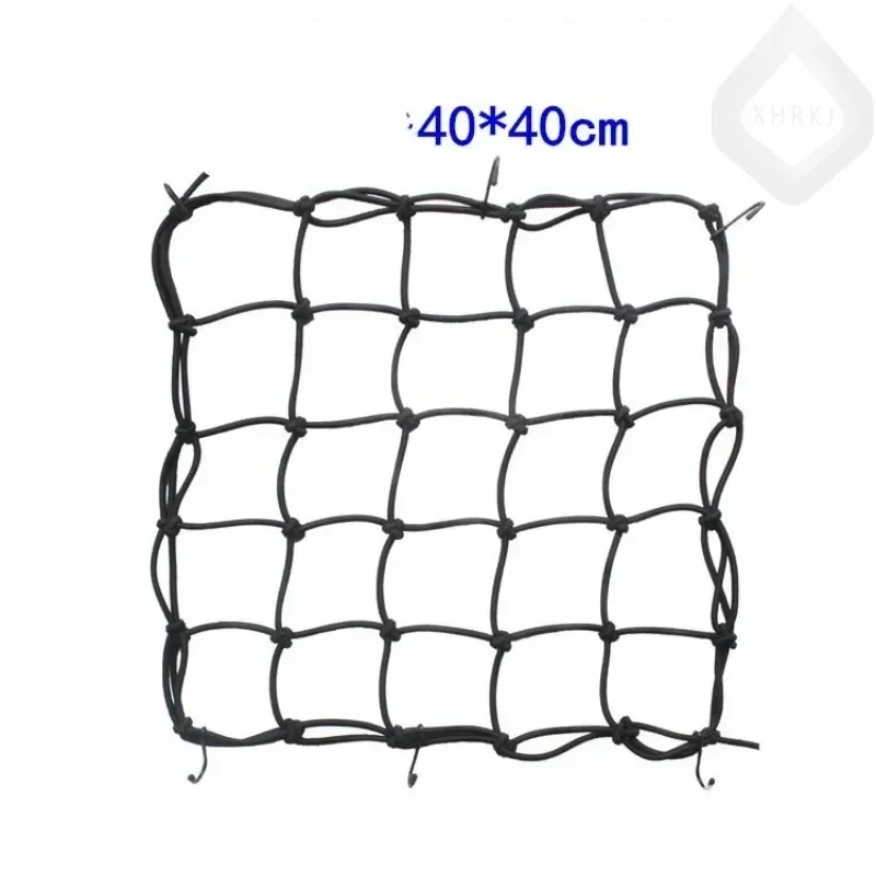 BIF ل 40*40 سنتيمتر قابل للتعديل هوك الثقيلة مطاطا دراجة نارية الأمتعة صافي خوذة رف خزان الوقود صافي